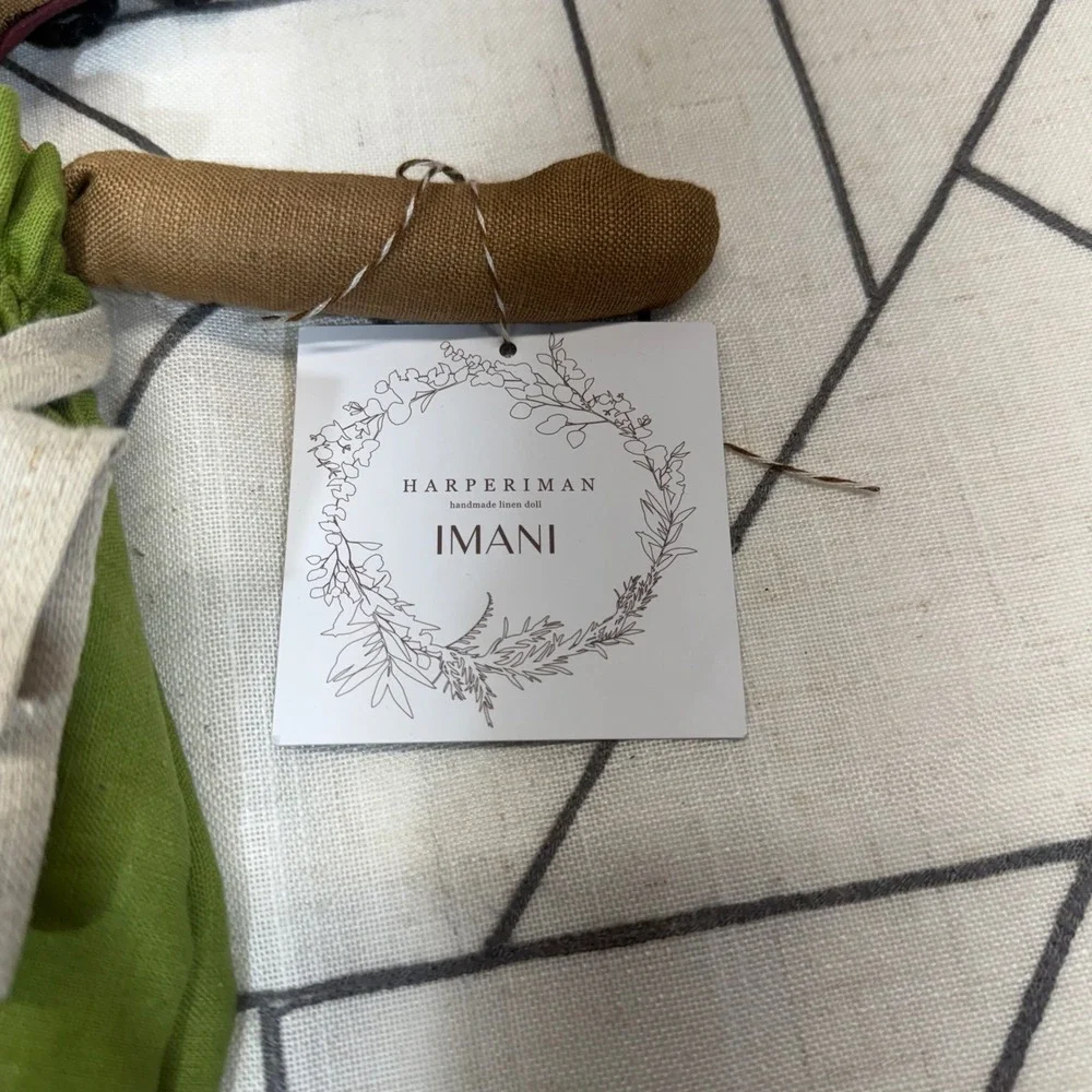 Harperiman Handmade Linen Doll Imani 15